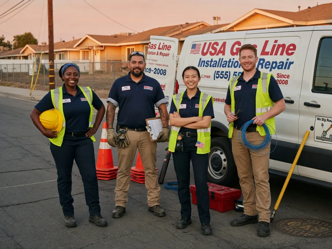 Gas Line Installation company in White Plains, KY